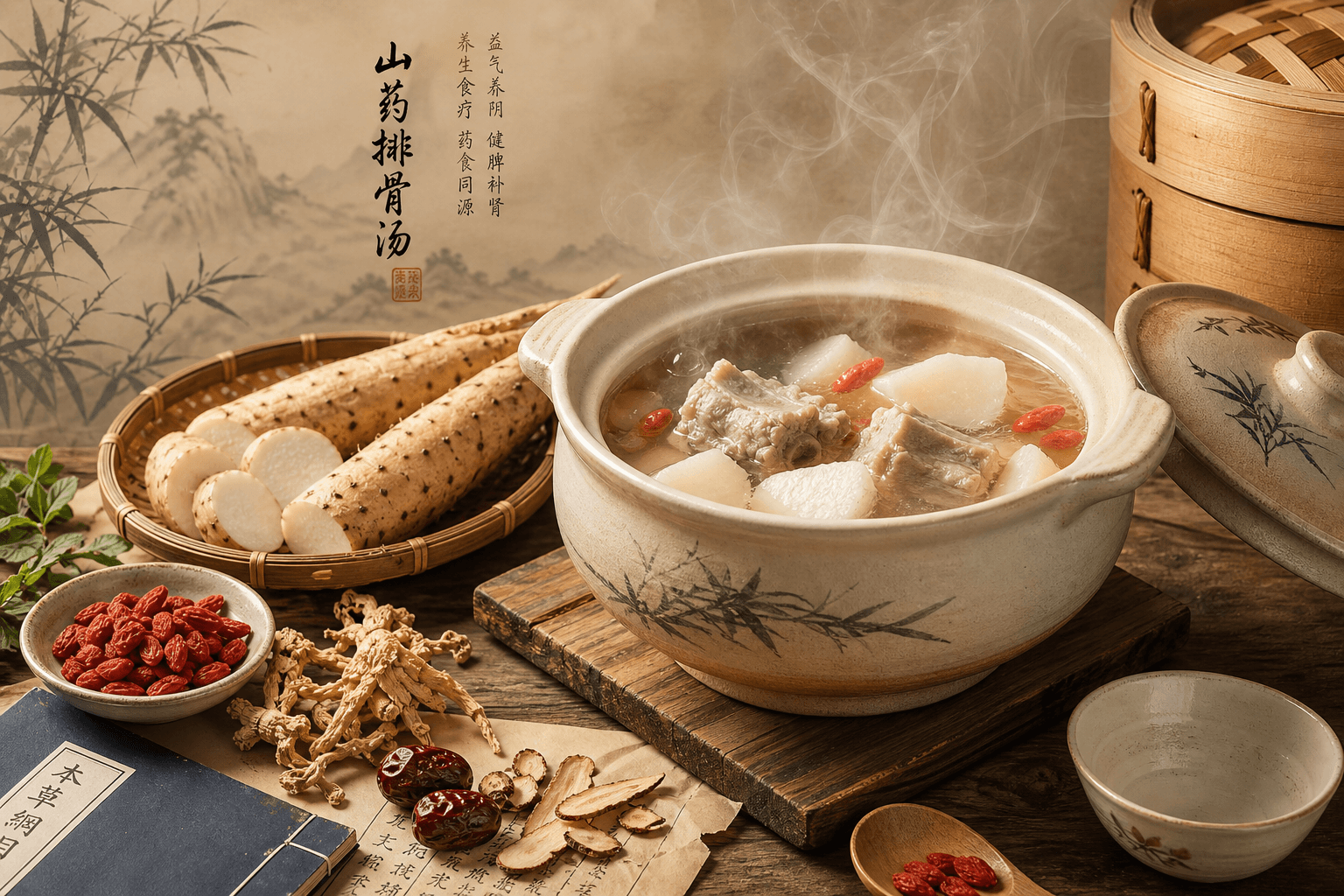 傳統藥膳食譜與食藥兩用食材衛教